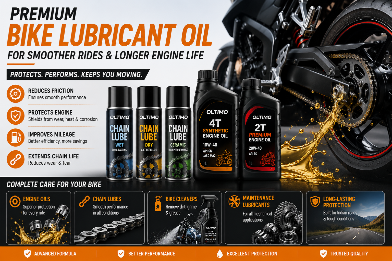 Bike Lubricant Oil